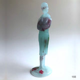 JNK Flower Power Pose Sculptures - Light Blue 155 - Art - Feliz Modern