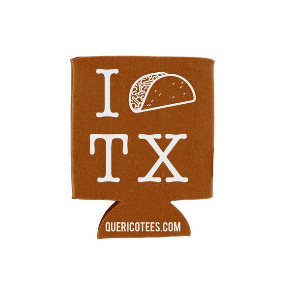 QRIC I Taco Texas Drink Sleeve -  - Drinkware - Feliz Modern