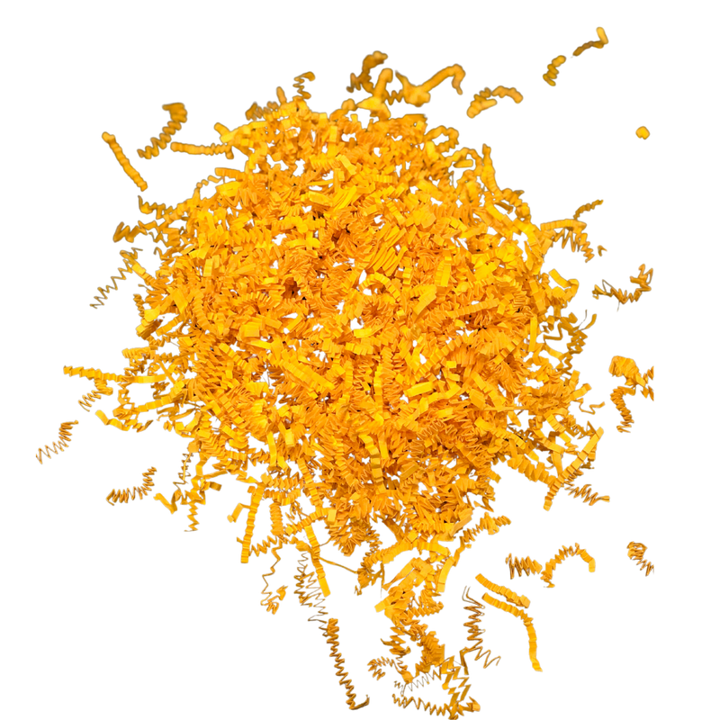 FMD Yellow Crinkle Paper -  - Gifting Supplies - Feliz Modern