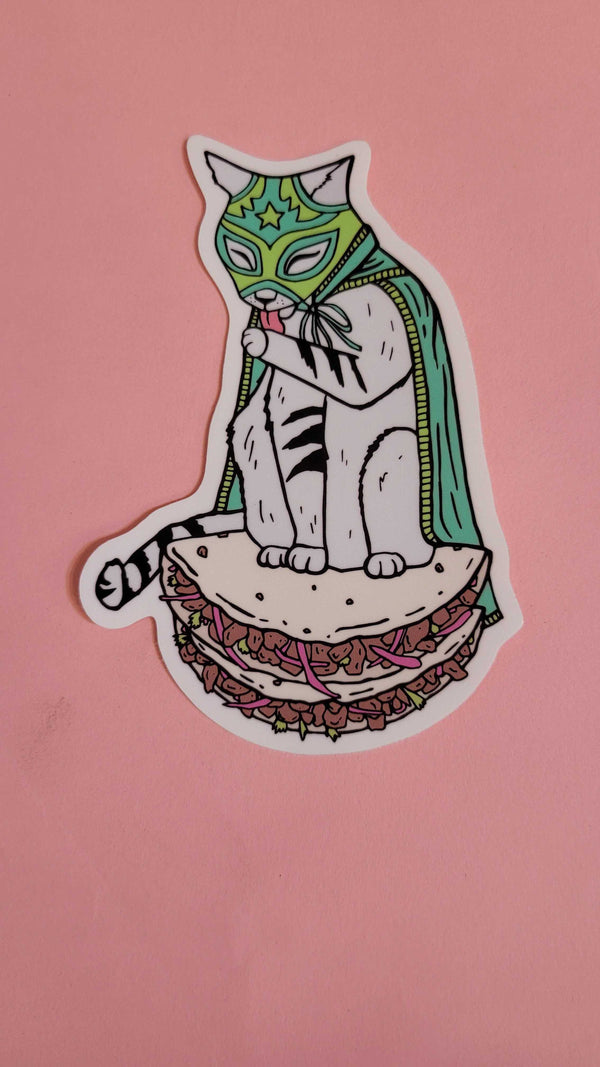 ELK Taco Cat sticker -  - Stickers - Feliz Modern