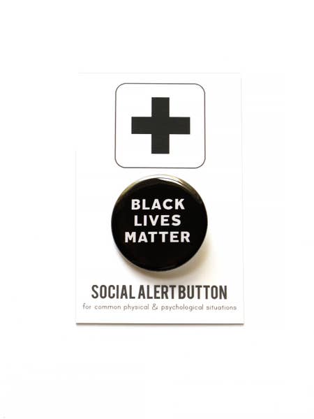 WRD* Black Lives Matter Button (supports SAA African American Community Fund) -  - Pins & Patches - Feliz Modern