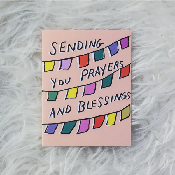 AMDC Prayer Flags Card -  - Cards - Feliz Modern