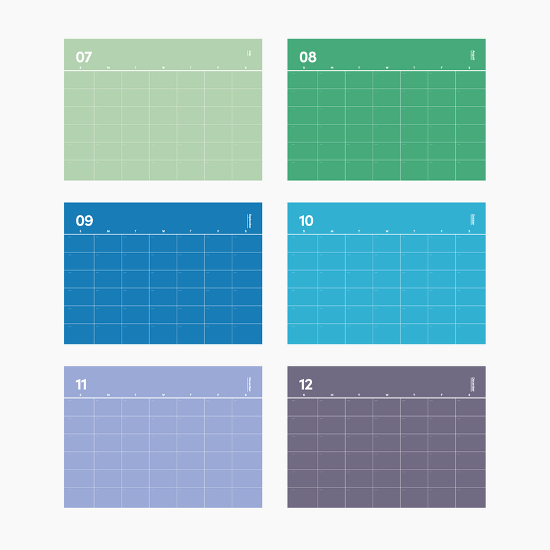 PKTO*Spectrum Mini Planner -  - Office & Stationary - Feliz Modern