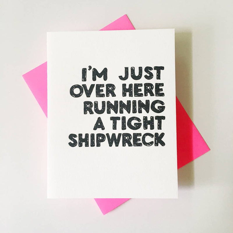 RCD* Running a Tight Shipwreck -  - Cards - Feliz Modern