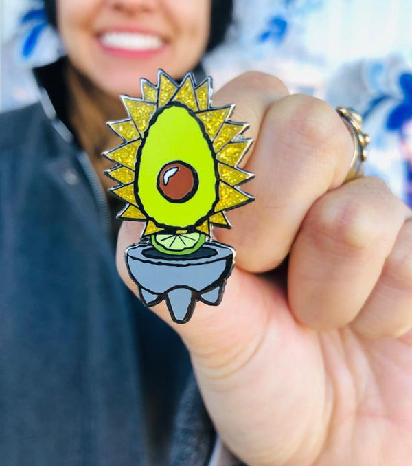 FMD* Virgen Avocado Enamel Pin -  - FMD - Feliz Modern