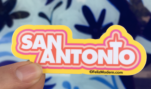 FMD San Antonio Sticker -  - FMD - Feliz Modern