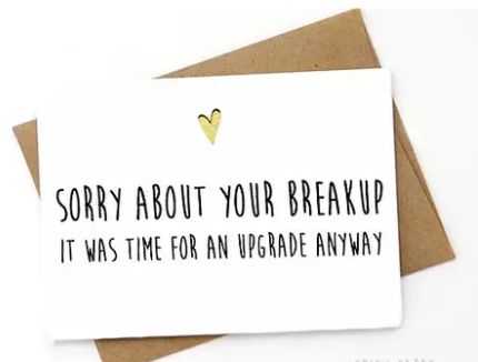 SPCA* Sorry About Your Breakup Card -  - Cards - Feliz Modern