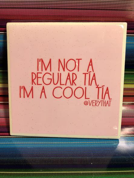 VT Cool Tia Tile Coaster -  - Coasters - Feliz Modern