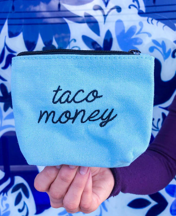 FMD Embroidered Taco Money Pouch -  - FMD - Feliz Modern