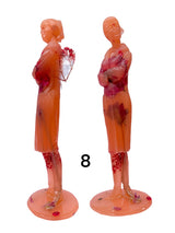 JNK Flower Power Pose Sculptures (2nd Edition) - Blood Orange 8 - Art - Feliz Modern