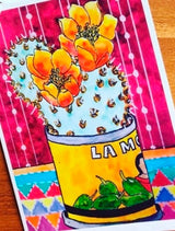 LCA Cactus In Cans Card - Set of 4 -  - Cards - Feliz Modern