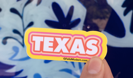 FMD Texas Sticker -  - FMD - Feliz Modern
