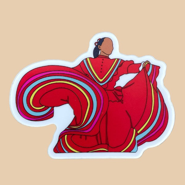 TLD Folklorico Sticker -  - Stickers - Feliz Modern