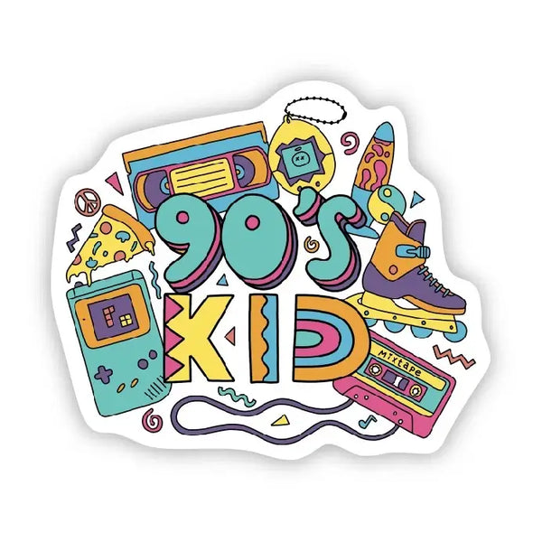 BMD* 90's Kid Sticker -  - Stickers - Feliz Modern