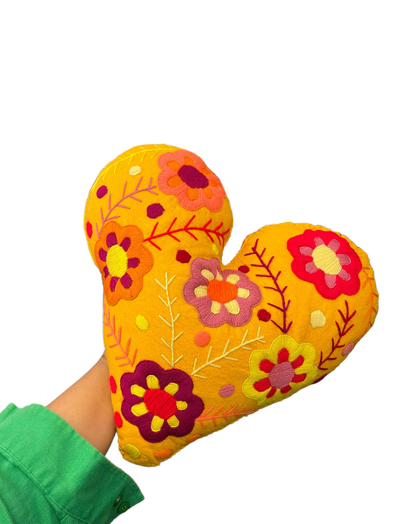 DAI Heart Pillow -  - Pillows & Throws - Feliz Modern
