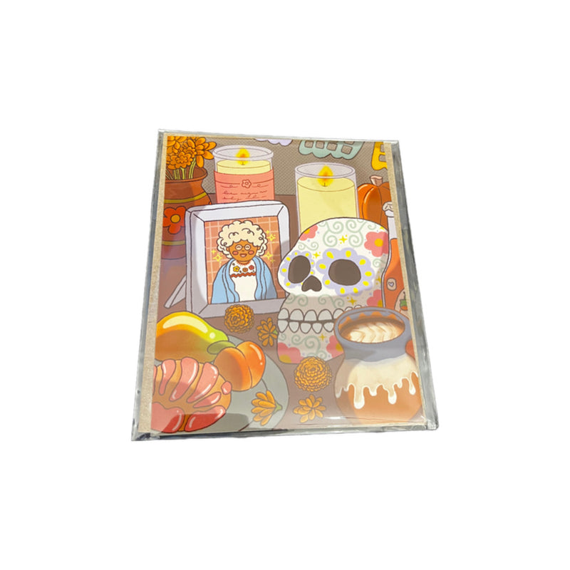 MVS Dia de los Muertos Art Print -  - Art - Feliz Modern