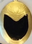 BUI* Tin Lucha Ornaments - Gold Ranger Lucha - Decor Objects - Feliz Modern