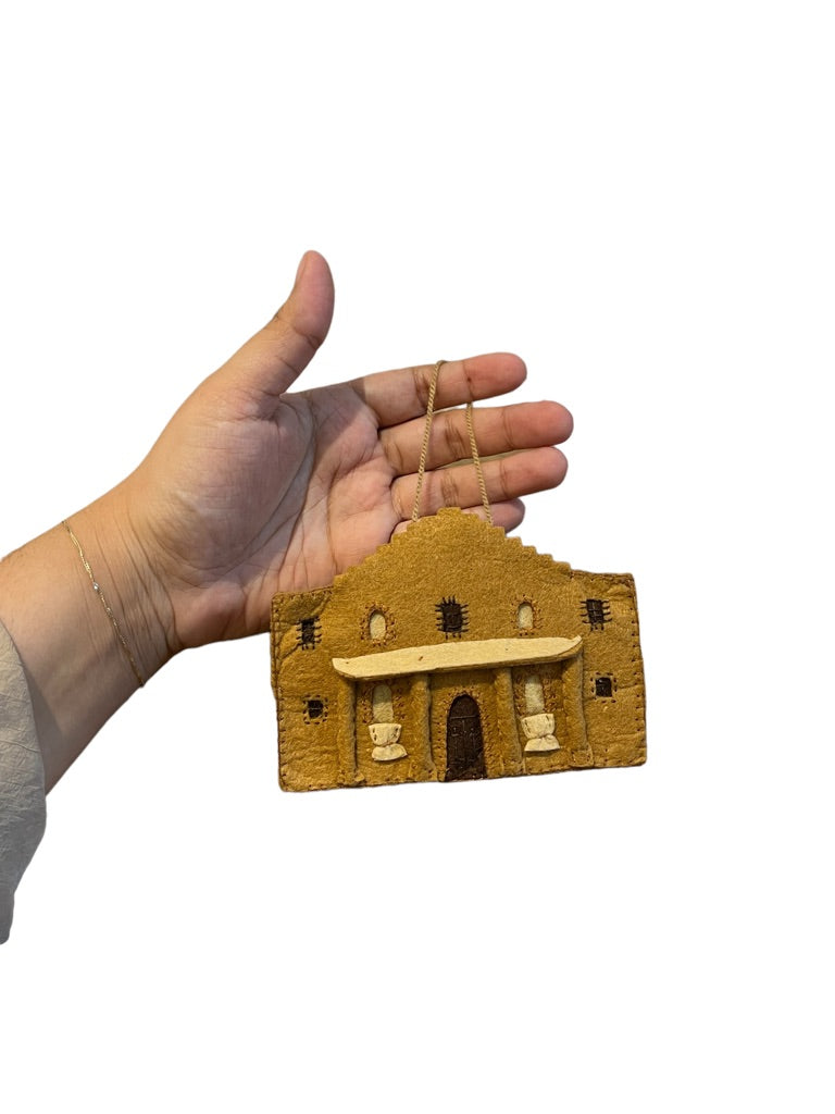 SROB Alamo Ornament -  - Christmas - Feliz Modern