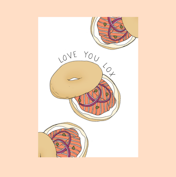 FAL* Love You Lox Card -  - Cards - Feliz Modern