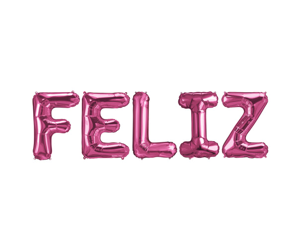 ADO "Feliz" Balloon Art Choose Your Color! - Pink - Art - Feliz Modern