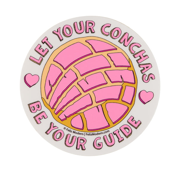 FMD Let Your Conchas Be Your Guide Sticker -  - FMD - Feliz Modern