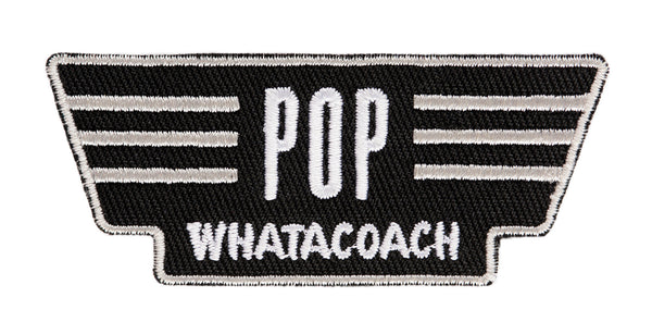 FMD* Pop Whatacoach Embroidered Patch -  - FMD - Feliz Modern