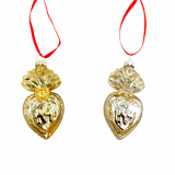 CFC Assorted Small Sacred Heart Ornament -  - Christmas - Feliz Modern