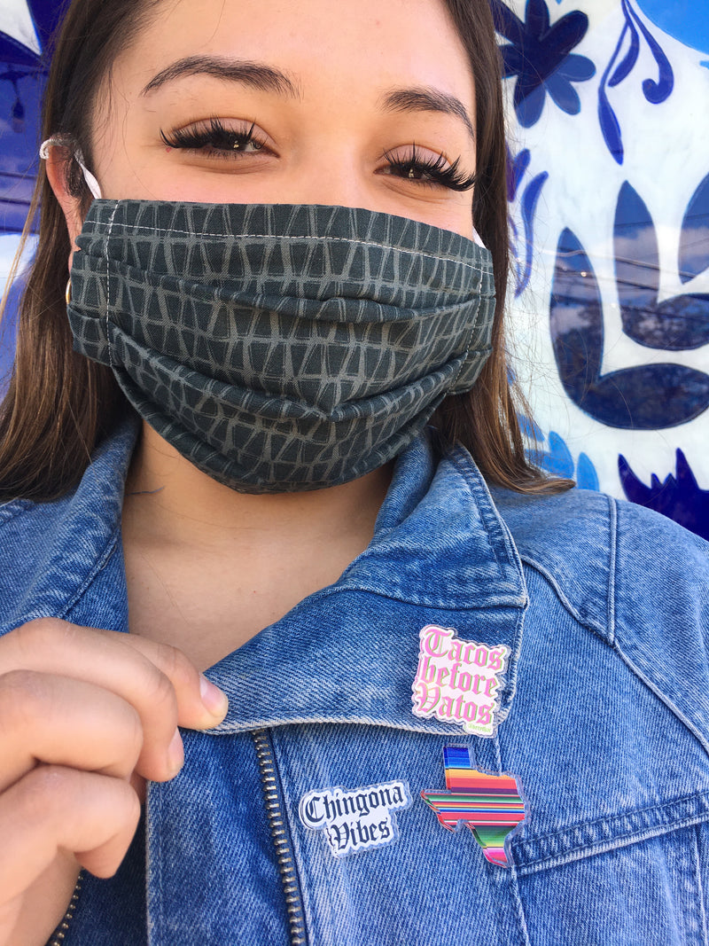 VT Texas Serape Pin -  - Pins & Patches - Feliz Modern