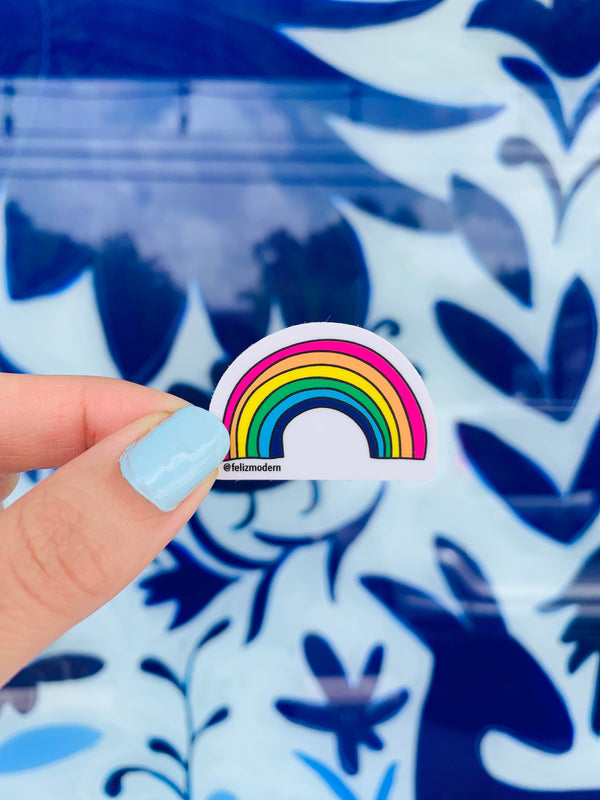 FMD Rainbow Small Sticker -  - FMD - Feliz Modern