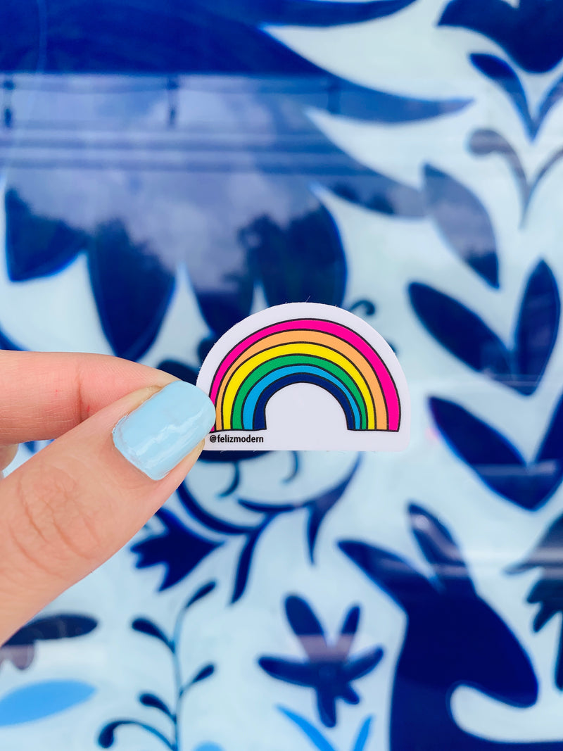 FMD Rainbow Small Sticker -  - FMD - Feliz Modern