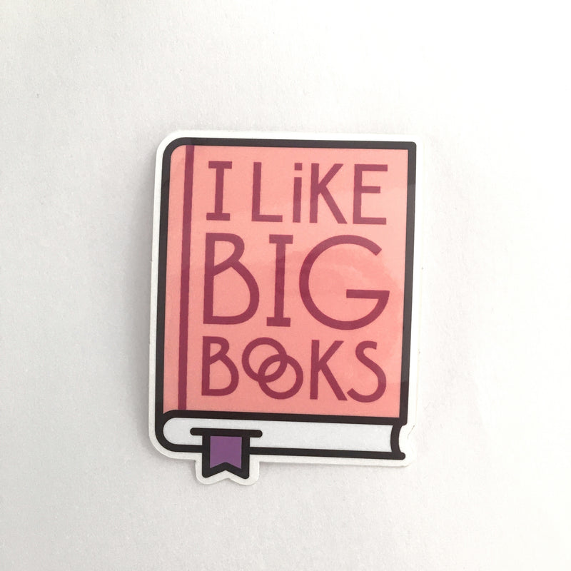 RAK I Like Big Books Sticker -  - Stickers - Feliz Modern