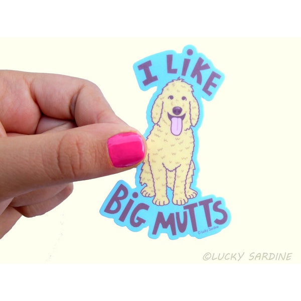 LUSA I Like Big Mutts Dog Sticker -  - Stickers - Feliz Modern