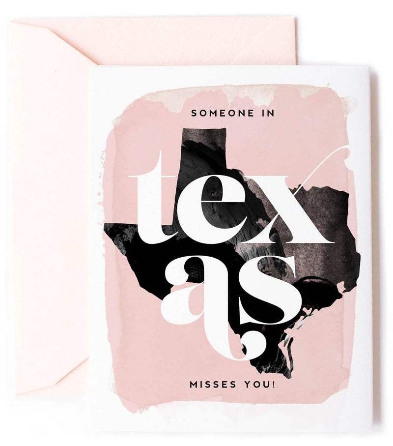KMB Someone in Texas Misses You Card -  - Cards - Feliz Modern