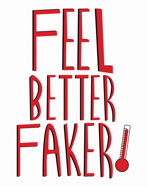 KNC* feel better faker card -  - Cards - Feliz Modern