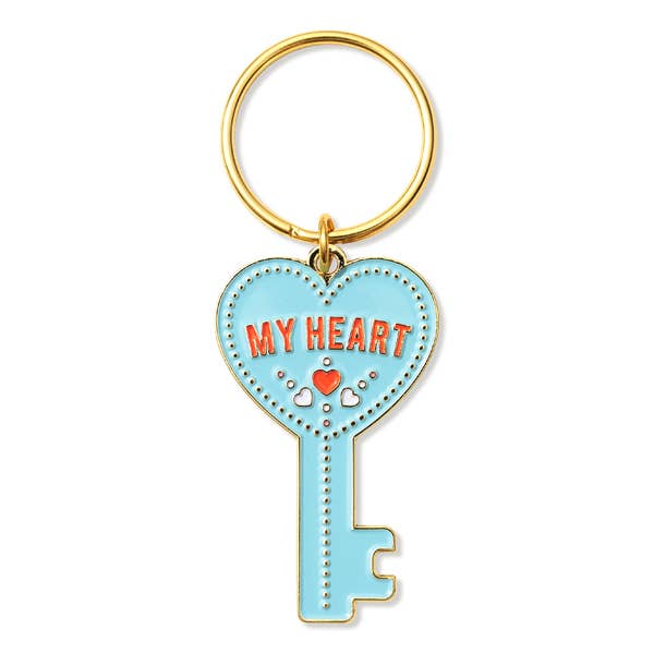 TFND Key to My Heart Key Chain -  - Keychains - Feliz Modern