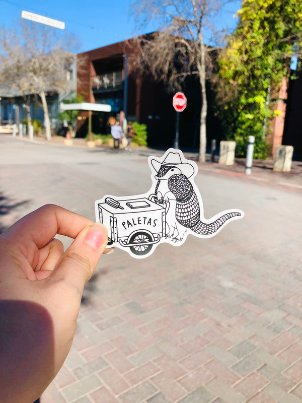 ELK Paletas Armadillo Sticker -  - Stickers - Feliz Modern