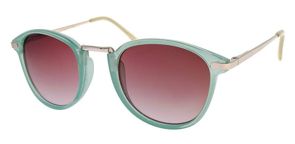 Work It! Seafoam Female Oval Sunglasses | Le Specs