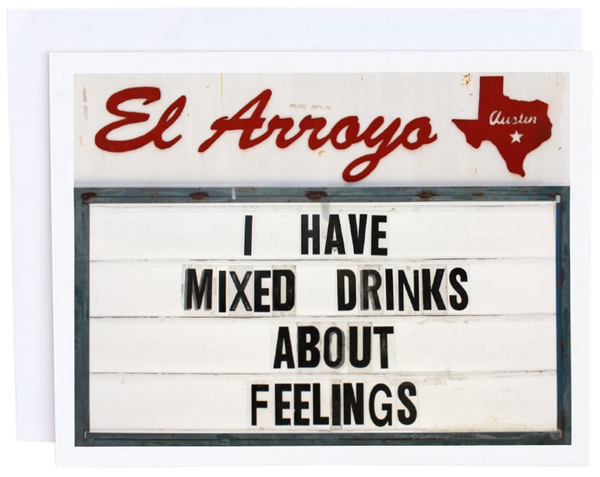 CPC* Mixed Drinks About Feelings Card -  - Cards - Feliz Modern