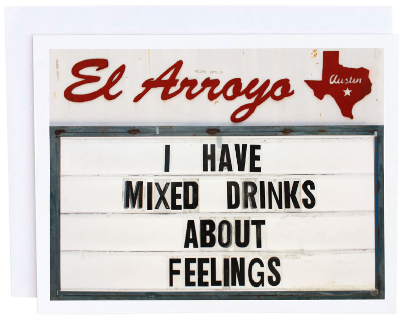 CPC* Mixed Drinks About Feelings Card -  - Cards - Feliz Modern