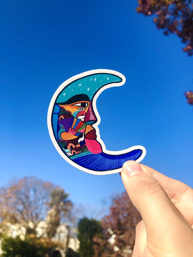 NAT* Luna Sticker -  - Stickers - Feliz Modern