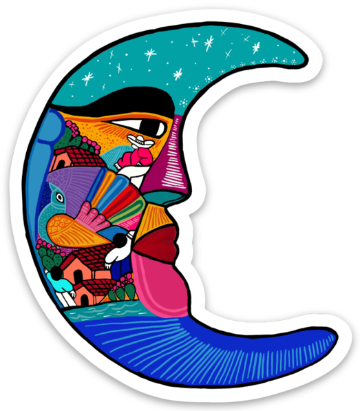 NAT Luna Sticker -  - Stickers - Feliz Modern