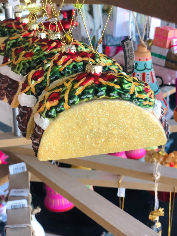 CFC Taco Ornament -  - Christmas - Feliz Modern