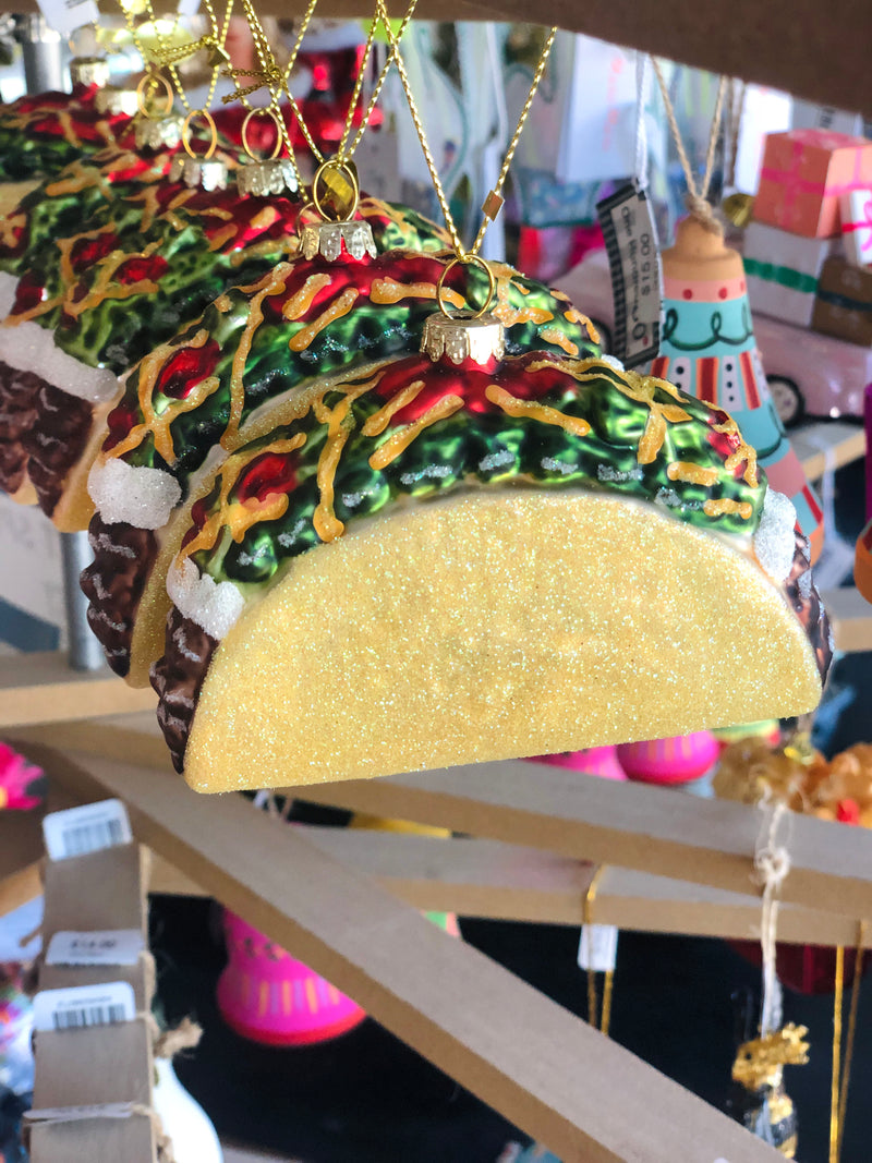 CFC Taco Ornament -  - Christmas - Feliz Modern