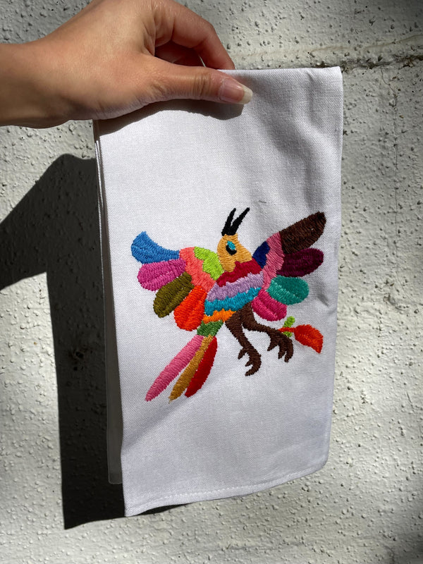 DAI Embroidered Bird Towels -  - Tea Towels & Napkins - Feliz Modern