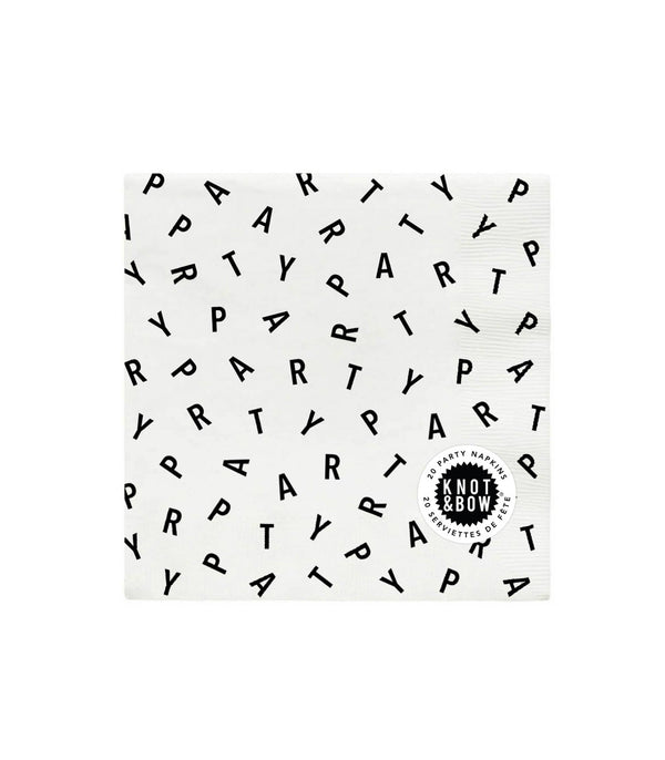 KNB Party Napkins - 20 pack -  - Party Supplies - Feliz Modern