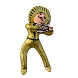 AAES Ceramic Mariachi Ornament - Gold - Decor Objects - Feliz Modern