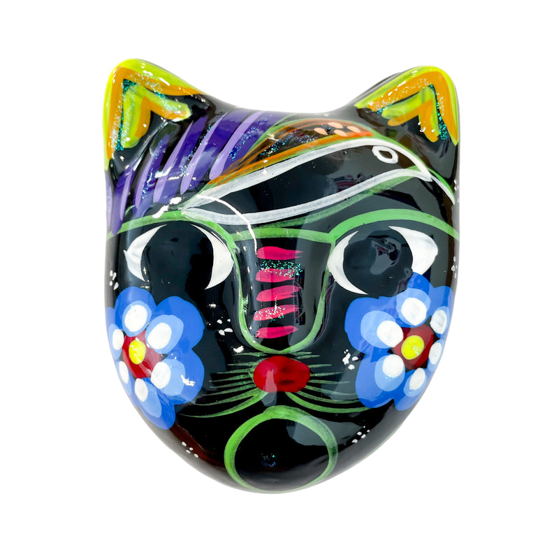 AAES Painted Cat Trinket Box - Black - Halloween - Feliz Modern