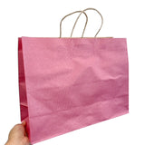 PMRT 16 x 12 Stripe Gift Bag - Lipstick - Gifting Supplies - Feliz Modern