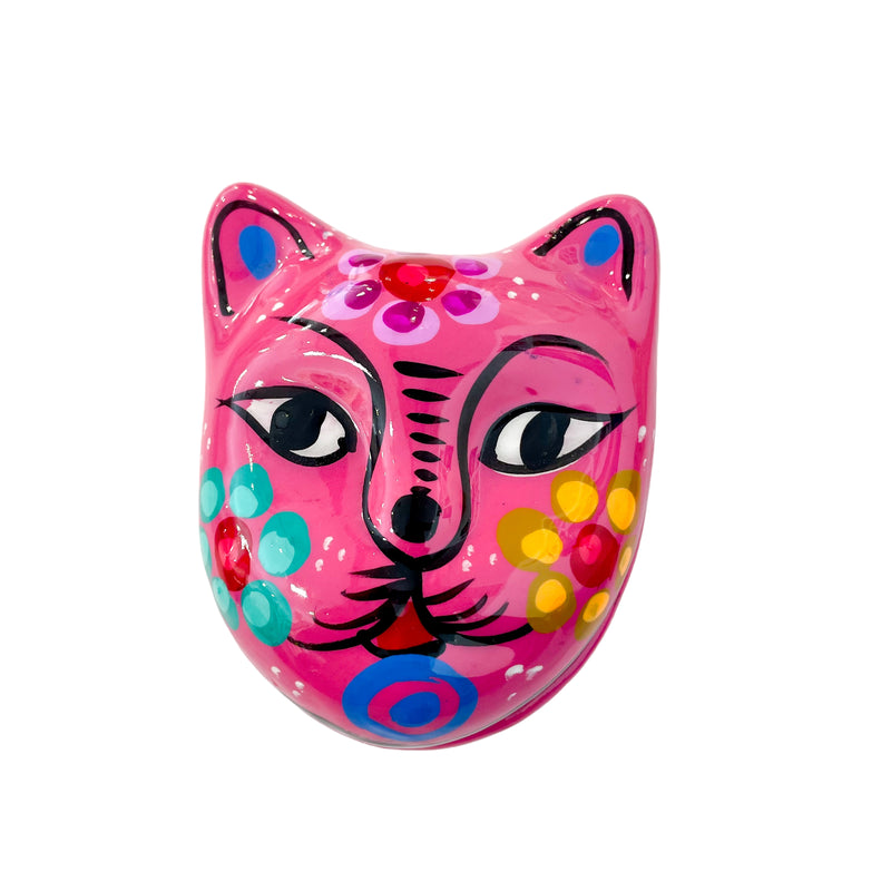 AAES Painted Cat Trinket Box - Pink - Halloween - Feliz Modern