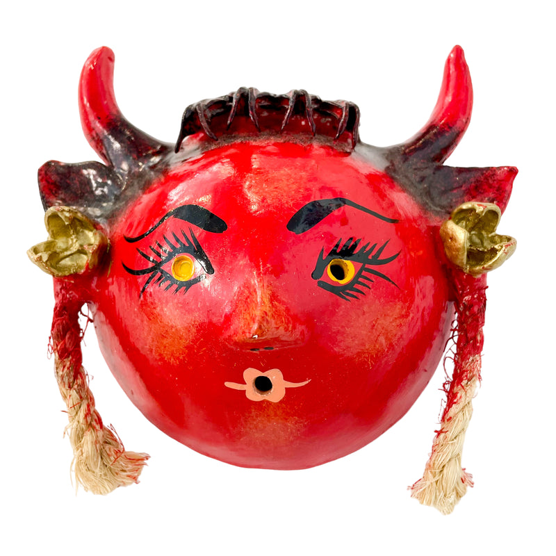AAES Clay & Coconut Mask Decor - Diablita - Decor Objects - Feliz Modern